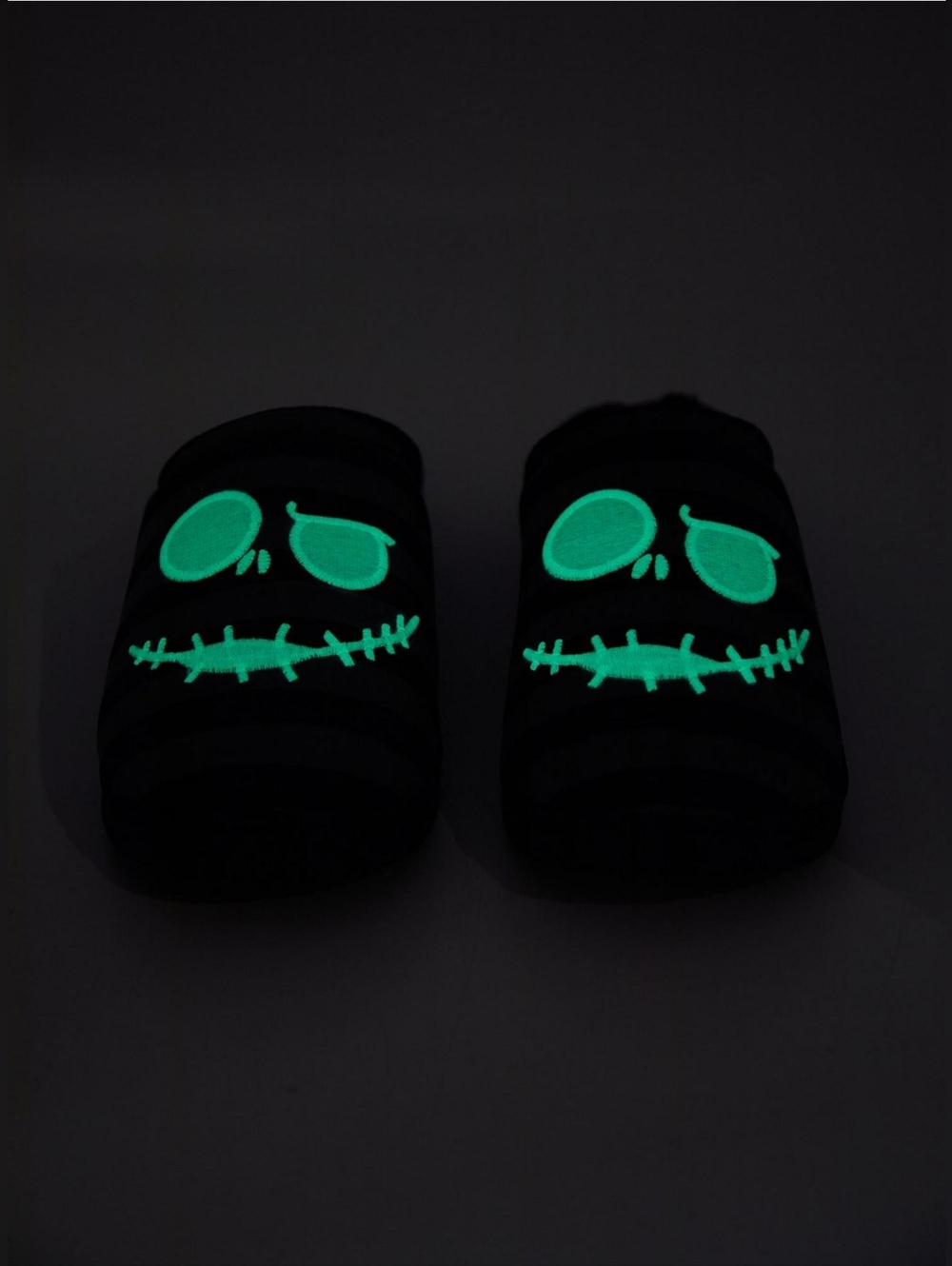 🆕️Glow-in-the Dark Disney Nightmare Before Christmas Slippers Mens 9/10 Medium - Picture 7 of 9